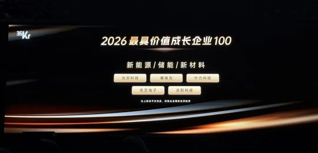 飞凡家族 | 什方科技荣登36氪「2026最具价值成长企业100」榜单